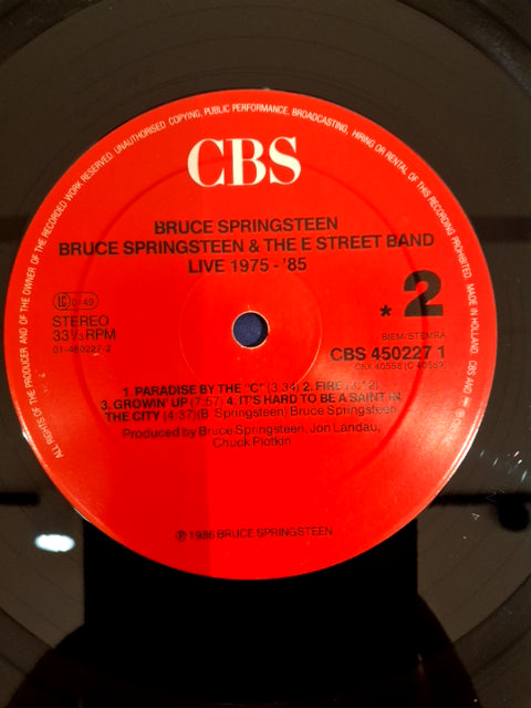 LP Bruce Springsteen Live 1975-85